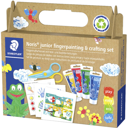 STAEDTLER Kit cratif Noris junior avec gouache aux doigts