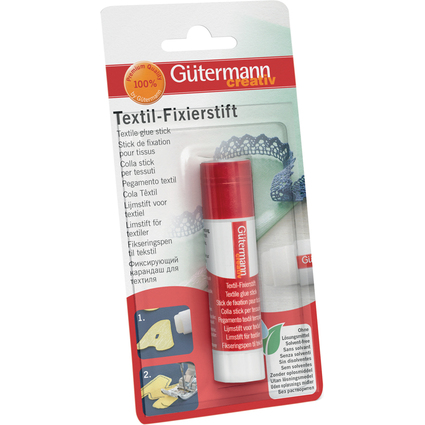 Gtermann Stick de fixation pour tissus, sans solvant, 10 g