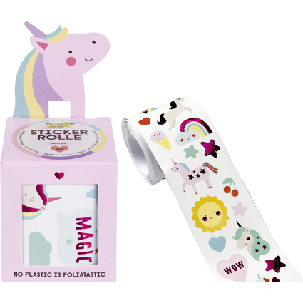 folia Sticker UNICORN, auf Rolle, 4 m