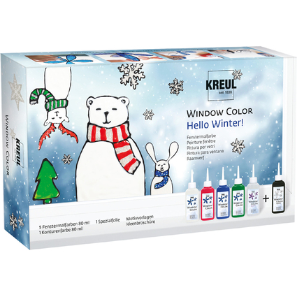 KREUL Window Color "Hello Winter", kit