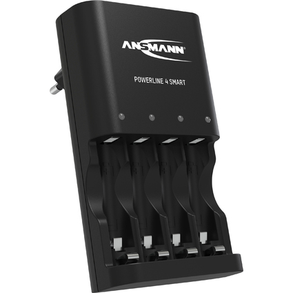 ANSMANN Chargeur intelligent Powerline 4 Smart, noir