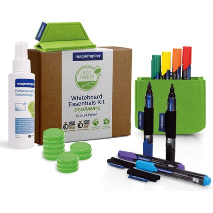 magnetoplan Kit Whiteboard Essentials, vert