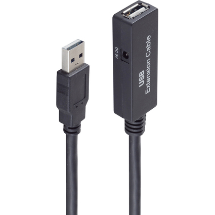 shiverpeaks Cble de rallonge BASIC-S USB 2.0 actif, 5,0 m