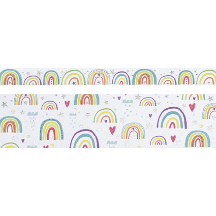 HEYDA Ruban adhsif dcoratif "Funny Rainbows"