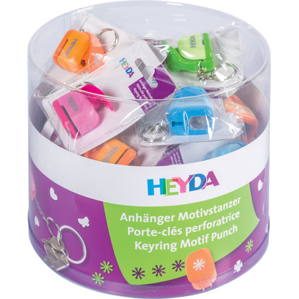 HEYDA Perforateur  motif mini porte-cl "Printemps"