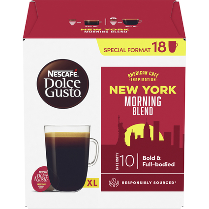 NESCAFE Dolce Gusto Capsule de caf XL NEW YORK MORNING