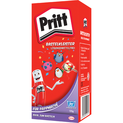 Pritt Colle de bricolage pour papier mch, en poudre, 125 g