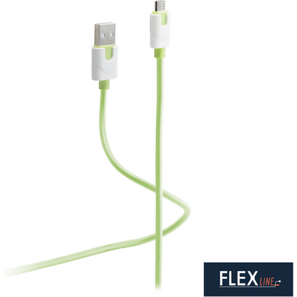 FLEXLINE Cble de chargement & de donnes, USB-A - USB-B