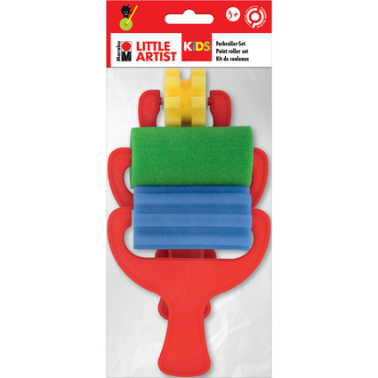 Marabu KiDS Set de rouleaux de peinture Little Artist