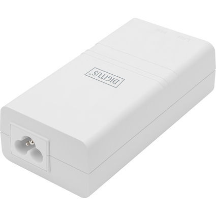 DIGITUS Injecteur Gigabit Ethernet PoE 802.3af, 100 m