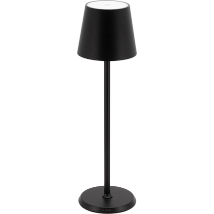 Securit Lampe de table  LED sans fil FELINE, noir