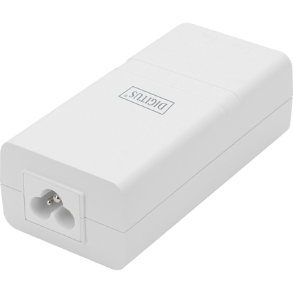 DIGITUS Injecteur Gigabit Ethernet PoE+ 802.3at, 100 m