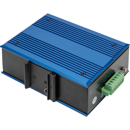 DIGITUS Commutateur industriel Gigabit Ethernet PoE