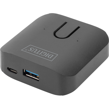 LogiLink Commutateur de partage USB 3.0, 2 PC - 1 terminal