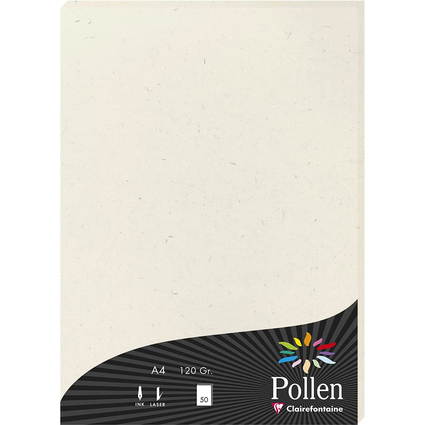 Pollen by Clairefontaine Papier Natura, A4, 120 g/m2