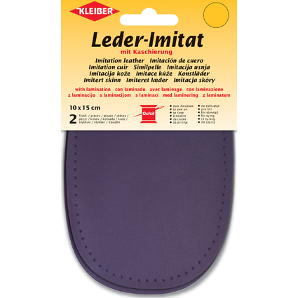 KLEIBER Patch imitation cuir avec doublure, violet