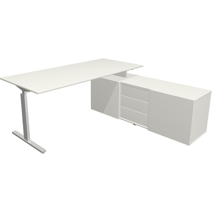 kerkmann Bureau complet "Form 2", blanc