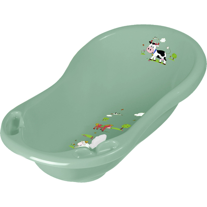 keeeper kids Baignoire "maria Fun Farm", avec bonde, vert