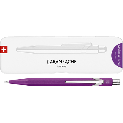 CARAN D'ACHE Porte-mines 844 Colormat-X, 0,7 mm, violet