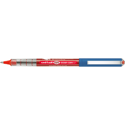 uni-ball Stylo roller eye ocean care 0.7, rouge