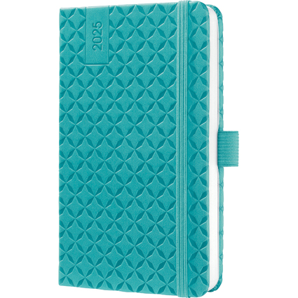 sigel Agenda de poche Jolie Flair 2025, A6, turquoise