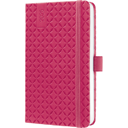 sigel Agenda de poche Jolie Flair 2025, A6, fuchsia