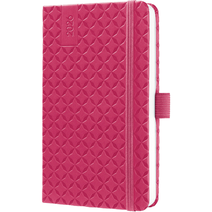 sigel Agenda de poche Jolie Flair 2026, A6, fuchsia
