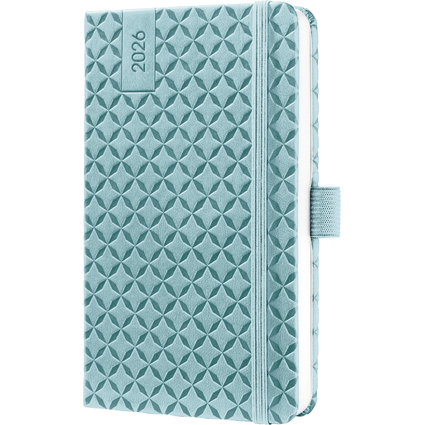 sigel Agenda de poche Jolie Flair 2026, A6, bleu ciel