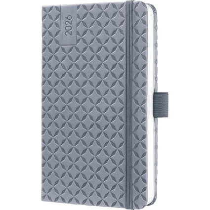 sigel Agenda de poche Jolie Flair 2026, A6, gris