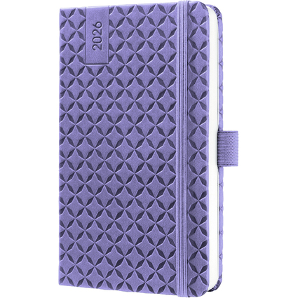 sigel Agenda de poche Jolie Flair 2026, A6, violet