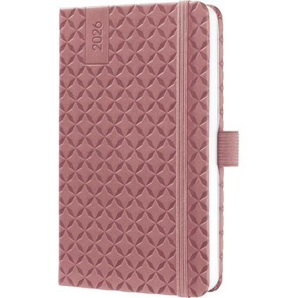 sigel Agenda de poche Jolie Flair 2026, A6, brun rouille