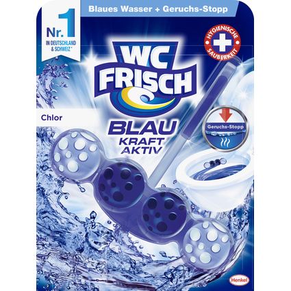 WC Frisch KRAFT AKTIV Bloc WC BLAU chlore