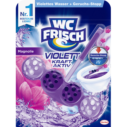 WC Frisch KRAFT AKTIV Bloc WC VIOLETT magniolia