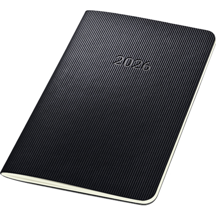 sigel Agenda de poche Conceptum 2026, env. A6, noir