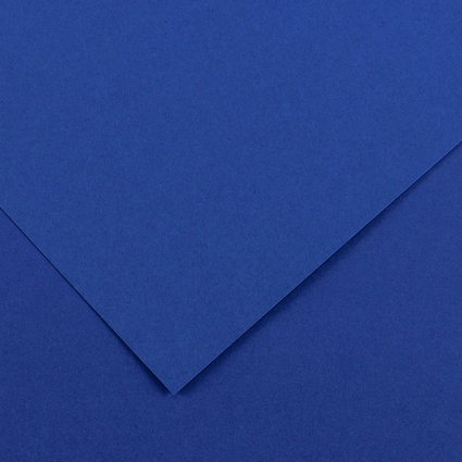 CANSON Papier Vivaldi, 500 x 650 mm, 240 g/m2, bleu roi