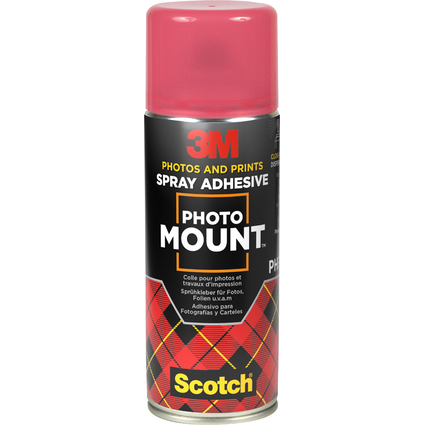 3M Scotch Colle spray PHOTO MOUNT, permanent, 400 ml