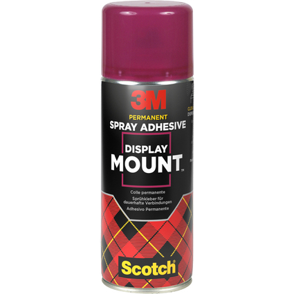 3M Scotch Colle spray DISPLAY MOUNT, permanent, 400 ml