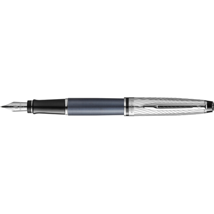 WATERMAN Stylo plume Expert Deluxe, mtal - gris pierre C.T.