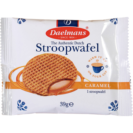 HELLMA Daelmans Stroopwafel Jumbo, dans un carton