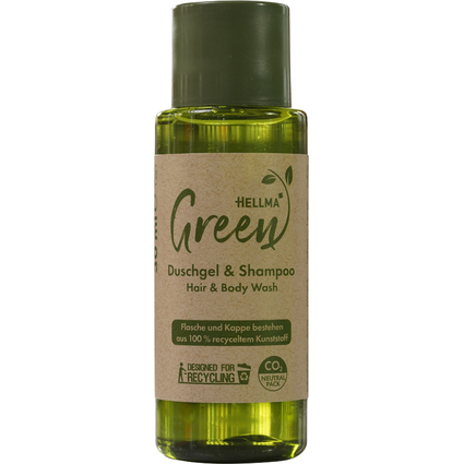 HELLMA Gel douche & shampoing Green, 30 ml