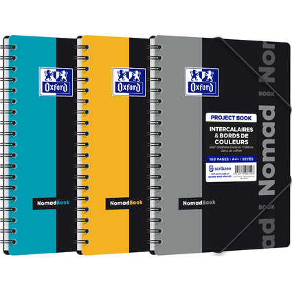 Oxford Etudiants Cahier "NOMADBOOK", B5, seys