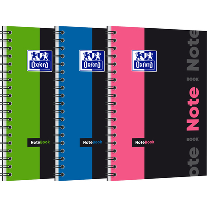 Oxford Etudiants Cahier  spirale "NOTEBOOK", B5, seys