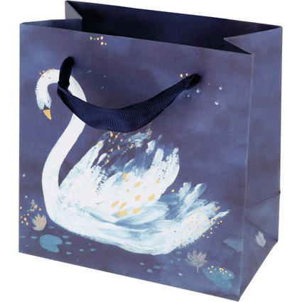 SUSY CARD Sac cadeau "Swan lake dark blue"