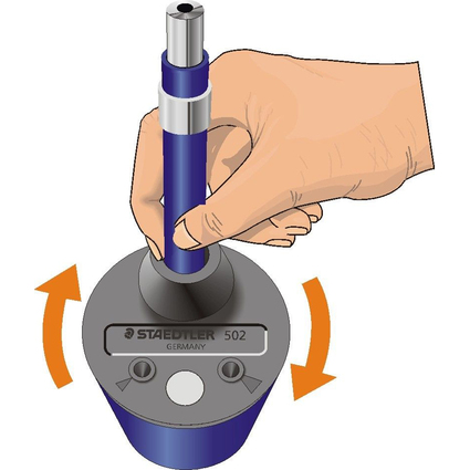 STAEDTLER Taille-mine, rond, pour mines de 2 mm