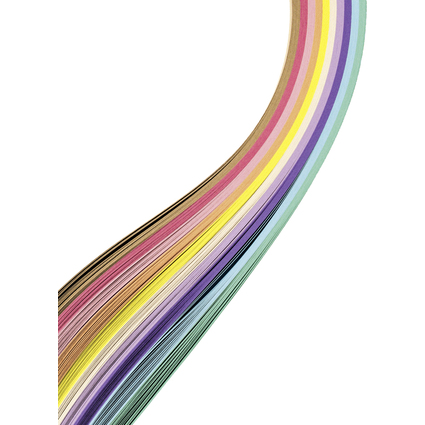 folia Bande  tresser "pastel", (l)15 x (L)500 mm, assorti