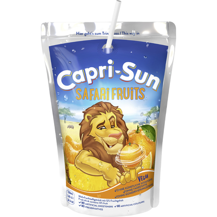 Capri-Sun Boisson  base de jus de fruits SAFARI FRUITS