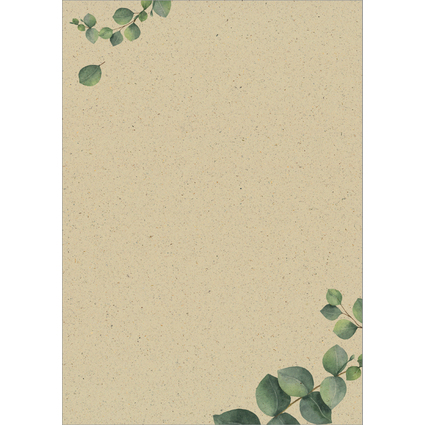 sigel Papier design, papier "Eucalyptus", A4, 100 g/m2
