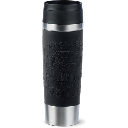 emsa Gobelet isotherme TRAVEL MUG Classic, 0,5 L., noir