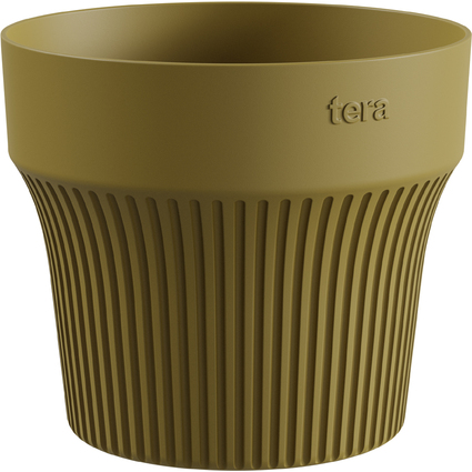 tera Cache-pot "Tiny", diamtre: 90 mm, golden lime