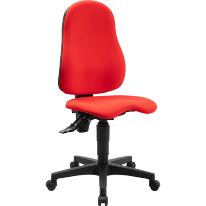 Topstar Chaise de bureau pivotante "Ortho Point", rouge